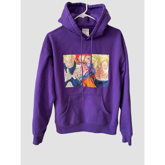 Dragon Ball Z Anime Graphic Pullover Hoodie Sweatshirt Unisex Size Medium - Picture 2 of 8